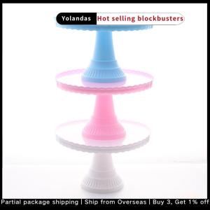 [Yolandas] 1pc Durable Cake Display Stand Dessert Storage Holder Dessert Tray Wedding Party