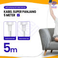 [COD] KABEL CHARGER CAMERA KAMERA CCTV MICRO USB PANJANG KABEL 5 METER. 