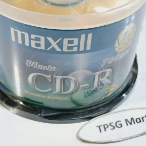 Đĩa CD Maxell CD-R 80 MQ - 52X - 700MB - 80MIN / Lốc 50 Đĩa