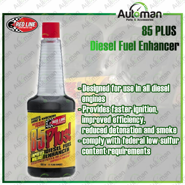 Redline Red Line 85 Plus Diesel Enhancer Fuel Additive 355ml Lazada