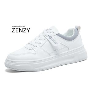 TZS Zenzy Vomella Shoes - Sepatu Casual Comfy - Sepatu Sneakers Putih Wanita - Sepatu Jalan-Jalan Wanita - Sepatu Putih