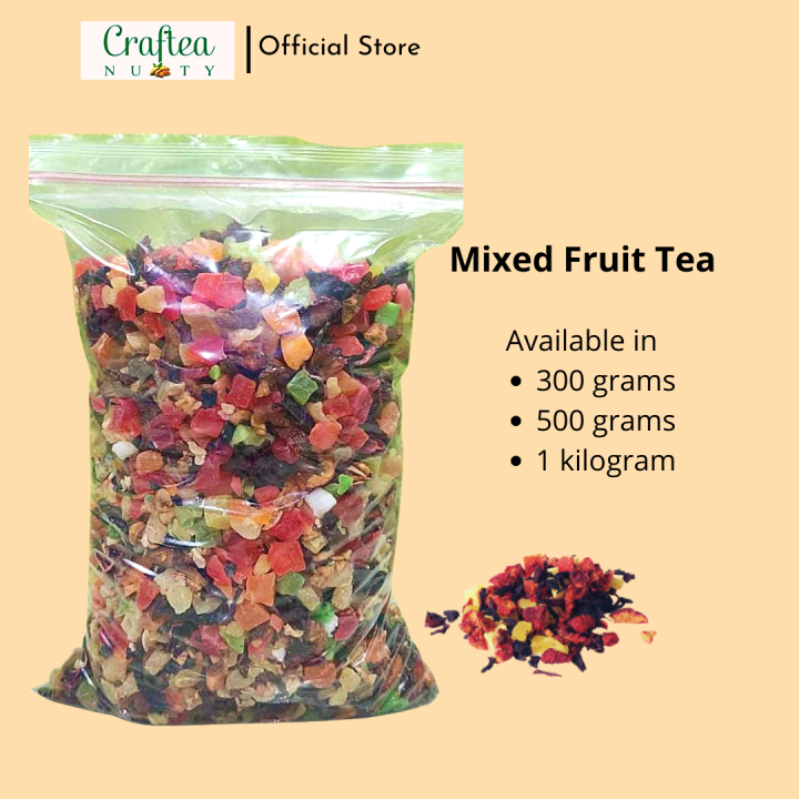 Wholesale Dried Mixed Fruit Tea Caffeine Free bulk pack 300 grams