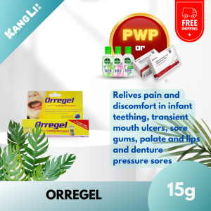 {ASAL CLEAR} Orregel Quick Relief for Teething Discomfort 15g