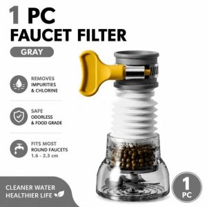 [BUY 1 TAKE 1]Universal Faucet Extender 360 Rotating Tap Extension Flexible Sink Filter Kitchen Bathroom Tool Filter Splash Proof Water Saving Faucet Filter
