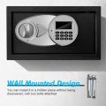 Home Safe Box Fireproof Waterproof Set, Anti-Theft Home Safe with LCD Electronic Lock & 2 Backup Keys, Digital Security Fireproof Safety Box for Home Hotel Money Firearm Documents Medicines. 