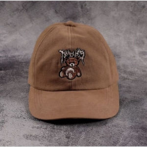 NEWS - Topi kartun Pria 6 Panel Distro Motif TEDDY BEAR