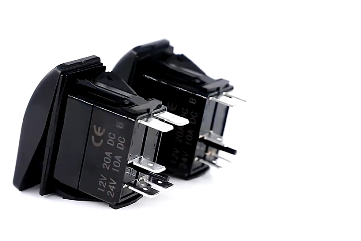 12V 24V Rocker Switches Panel for Marine Car Auto Waterproof 3 Gang ...