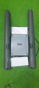 Bộ Mô tơ cửa cổng mở tự động tay đòn Ossden K580 ( tải 500kg/cánh) phiên bản Mới 2025 màu xám xi măng