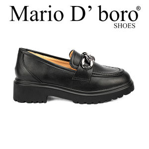 Mario D Boro Womens Korean Flat Shoes LV 22314 Black C9 C21 C37 C40 C44 C54 C58 C61