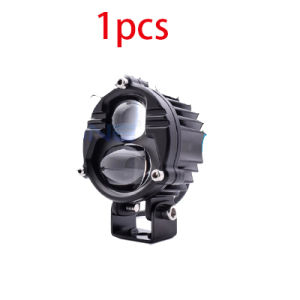 LED Laser Light For Motorcycle Car 5 Modes Dual Beam Spotlight Mini Driving Light Premium Motorcycle Auxiliary Light Sport Light