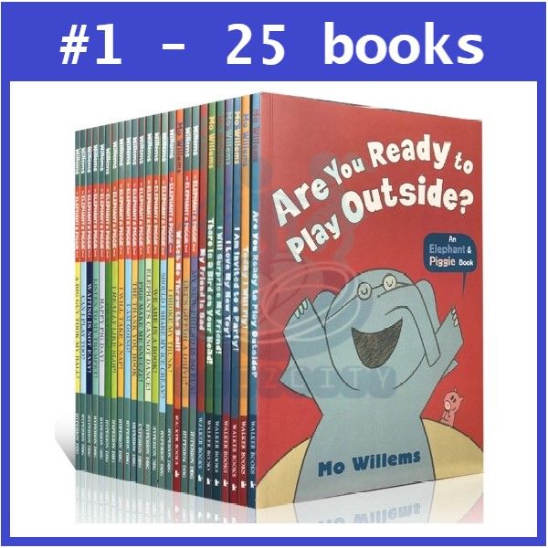 🌈SG SELLER [25 Books] - An Elephant and Piggie Books / Elephant