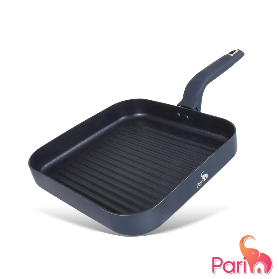 PARIM Cookware Grill Pan 24cm DYFLON Non-Stick Pan Wajan