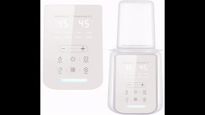 Multifunctional Bottle Warmer with Timer & Night Light Fast Heating Bottle Warmer for Milk Formula Automatic Shut Offs