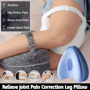 หมอนรองขาแก้ปวดข้อ หมอนรองขาเมมโมรี่โฟม หมอนรองเข่า หมอนรองขาตามหลักสรีรศาสตร์ หมอนรองเข่าสำหรับนอนตะแคง