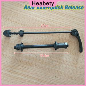 Heabety  Bicycle Quick Release + Front Rear Axle Release Rod Front And Rear Bearing Road Bike Rear Axle Modification Accessories