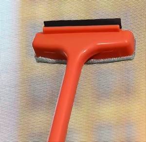 CH0809 เช็ดกระจก 2in1 แปรงขัดมุ้งลวด ช่วยขจัดฝุ่น คราบบนกระจก 💥โปรดอ่านรายละเอียดสินค้าก่อนสั่งซื้อค่ะ💥