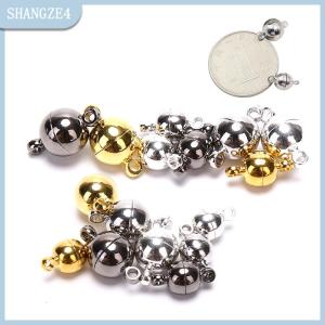 【SHANGZE4】 10 cái móc cài tôm hùm Nam châm móc khóa Quả Cầu tròn tự làm đồ trang sức