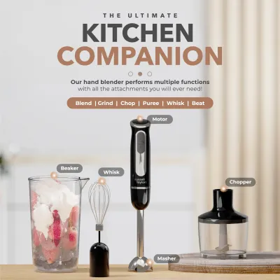 Russell Taylors Multifunction Hand Blender Food Processor HB-6