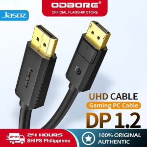 Display Port 1.4 High Speed Cable DP Male to DP Male 8K 60Hz 4K 144Hz 2K 165Hz for Video PC Laptop Projector Monitor Displayport Cable 32.4Gbps DP Cable