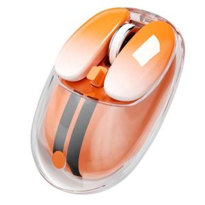 Chuột Không Dây MOFii M60 Bluetooth 5.0 + 2.4G + Có Dây Sạc Type-C DPI 6400 Click Êm Chuột Trong Suốt
