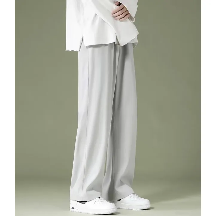 Men's Trouser Korean Baggy Pants Taslan Casual Pants For Men