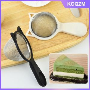 KOQZM Versatile Stainless Steel Fine Mesh Strainer-Perfect For CoffeeFlour Sift More-Ideal Kitchen Gadget For Cooking And Food Prep