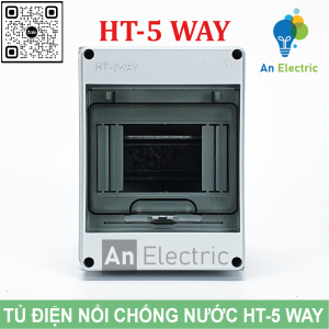 Tủ điện phân phối chống nước 2 WAY 3 WAY 5 WAY 8 WAY 12 WAY chuẩn IP65 (HT Series) (M2)