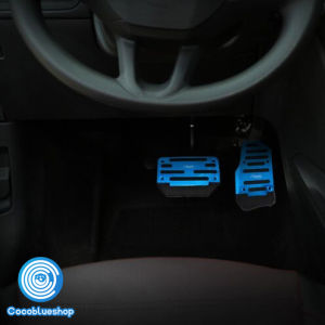 ที่ครอบคันเร่งรถยนต์ แป้นเบรค แป้นเหยียบเบรค แป้นเหยียบกันลื่น เกียร์ออโต้ แป้นเหยียบรถยนต์คู่มือ ขาเหยียบ ป้องกันการลื่นอย่างดี