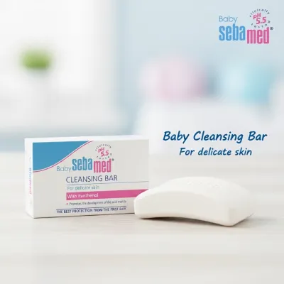 Baby Sebamed Cleansing Bar 100g – Gentle Soap-Free Cleanser for Baby’s Delicate Skin 👶💧