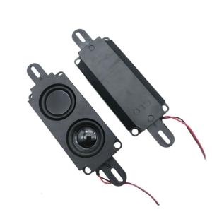 ABS Builts 5W Magnetic TV Speaker 8Ohm Impedance For Noise Resistant Sound Projection In Commercial