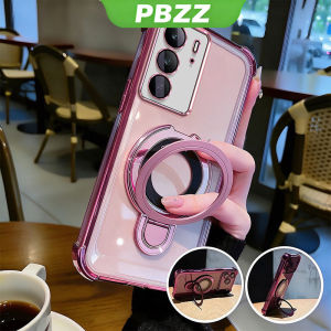 Case For Realme C75 C71 C75X C73 C100I C100X C85 PRO 4G Phone Casing Softcase Shockproof Cover New Design Aesthetic Airbag Transparent Cute Pink With Holder For Girls