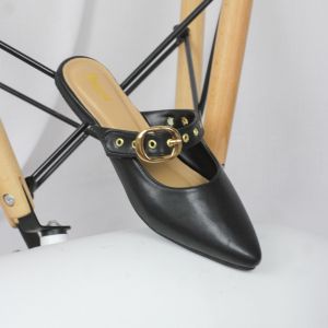 Heaves - Sepatu Flat Wanita Haruka Black - Sepatu Flat Wanita Premium