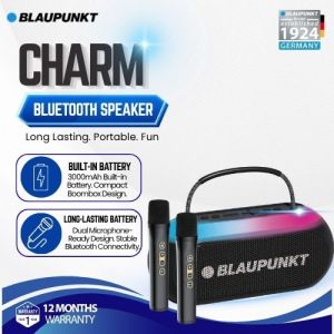 Blaupunkt Party Speaker Charm with Dynamics RGB Lights