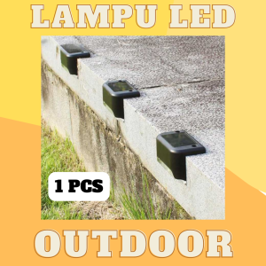 BISA COD - (1 pcs)Lampu LED Tenaga Surya Solar Panel Waterproof Anti air ip44 warm white
