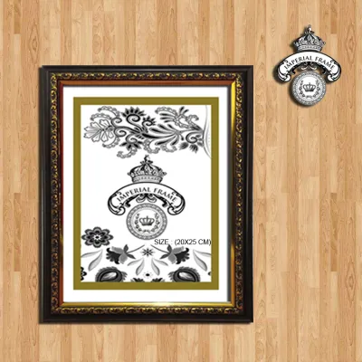 Bingkai Figura Frame Foto 10R (20X25 CM) Ukir Silver/Cokelat/Gold1 paket dapat 6 Bingkaiwarna boleh mix.silakan order.