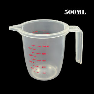 Plastic Scaled Measuring Cup Water Milk Measuring Spoon Mug Measurement TooL