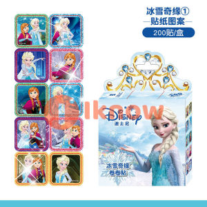 I know 200pcs Disney Frozen 2 Elsa Anna Removable Sticker Princess scrapbooking For Kids Decor Diary Notebook Decoration Toy Stickers