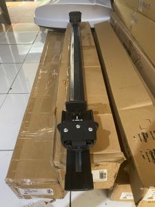 Cross bar jepit raised rail oval 120cm crossbar universal jepit raised rail 120 cm