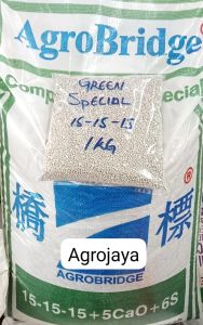 AgroBridge Complex Green Special 15-15-15+5Ca0+6S (repack 1kg)