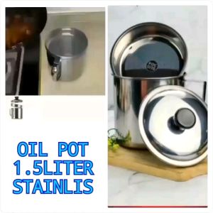 Saringan Minyak Goreng Oil Pot 1.5 Liter
