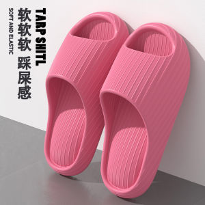 Free Shipping WomenS Home Slippers Non-Slip Wear-Resistant Thick-Soled EVA For Bathing Indoor Use MenS Bathroom Summer WomenS Home Slippers