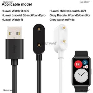 [COD] livestwef For Honor Watch ES Huawei Band 7 Honor Band 6 6 Pro Mini Smart Watch Portable 2pin USB Charging Cable Power Adapter