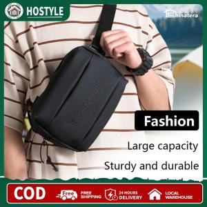 PU Outdoor Chest Bag Multifunctional Shoulder Bag Adjustable Strap Casual Waist Bag Large Capacity Hobo Sling Bag Lightweight Casual Sports Bag