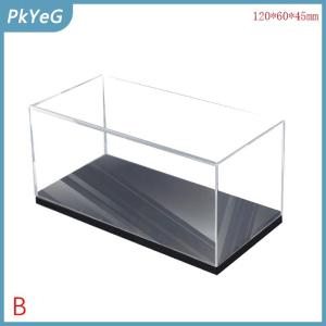 PkYeG 1:64 mô hình xe hiển thị hộp Acrylic trong suốt cứng bảo vệ trường hợp chống bụi lưu trữ container cho thu kệ