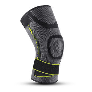 1PC Men Women Knee Brace Silica Gel Sports Compression Knee Support Straps Basketball Running Protective Gear