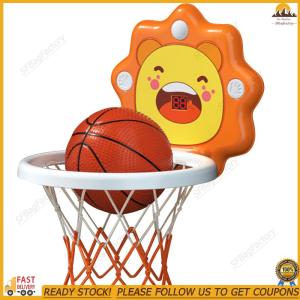 2025 Mới [sfbagfactory] có thể gập lại trẻ em chơi bóng rổ Hoop cảm ứng & âm thanh với núm hút cao su và móc Chiều cao có thể điều chỉnh cho trẻ em bé trai Quà Tặng [Hàng có sẵn]