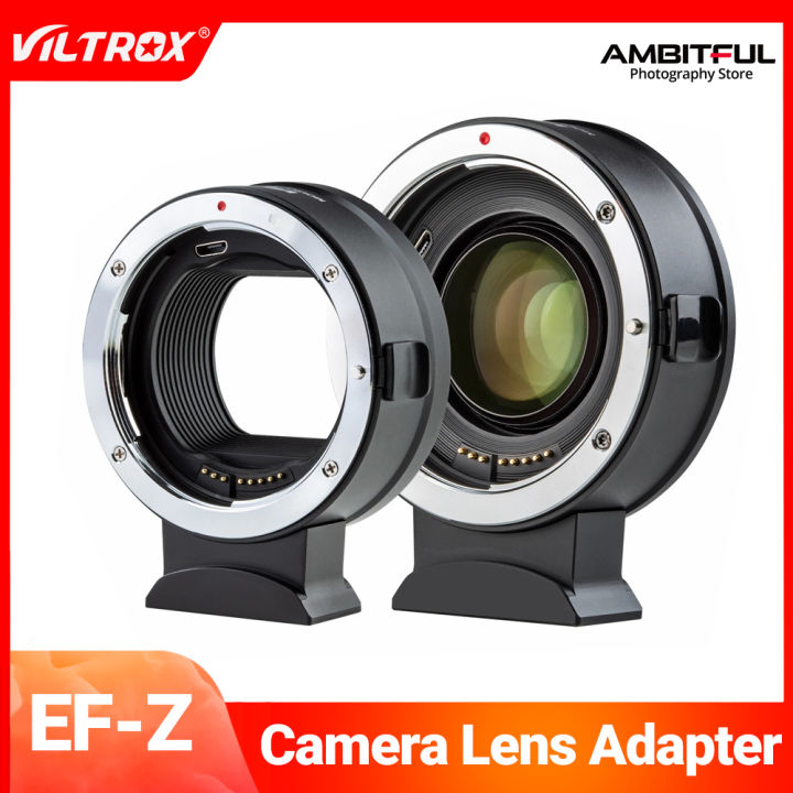 Viltrox EF-Z Lens adapter Focal Reducer Booster Adapter Auto-focus for  Canon EF Lens to Nikon Z Mount camera Z5 Z6 Z7 Z50 Lazada PH