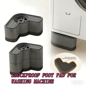 4PCS Washing Machine Anti Vibration Pad Anti Vibration Base Washing Machine Height Raise Stand Fridg