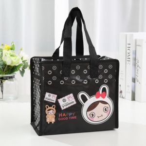Tas Karung Serbaguna Tas Laundry Tas Belanja Ukuran 33x27x14CM