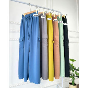 KULOT CARGO CRINKLE AIRFLOW WANITA PREMIUM TEBAL